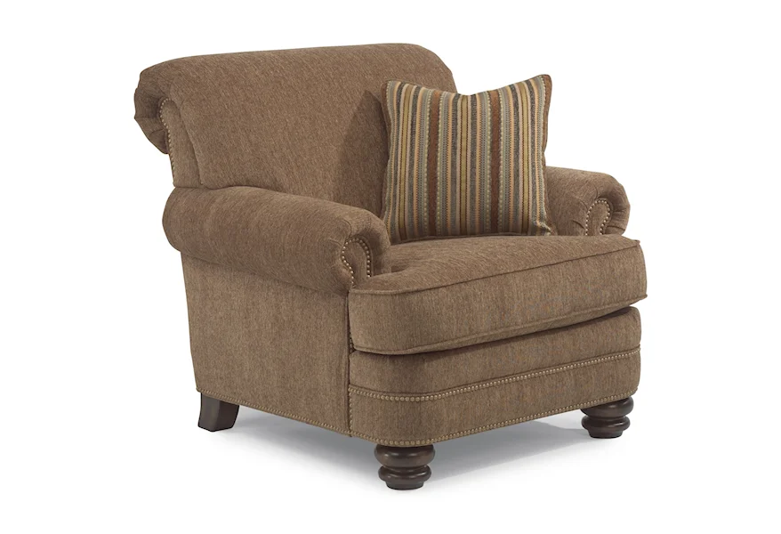 Bay Bridge Traditional Chair by Flexsteel at Z & R Furniture