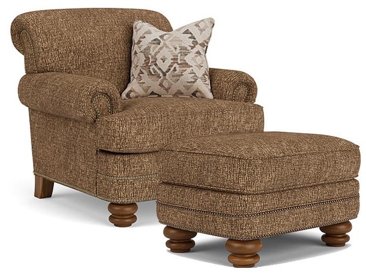 Chair &amp; Ottoman Set