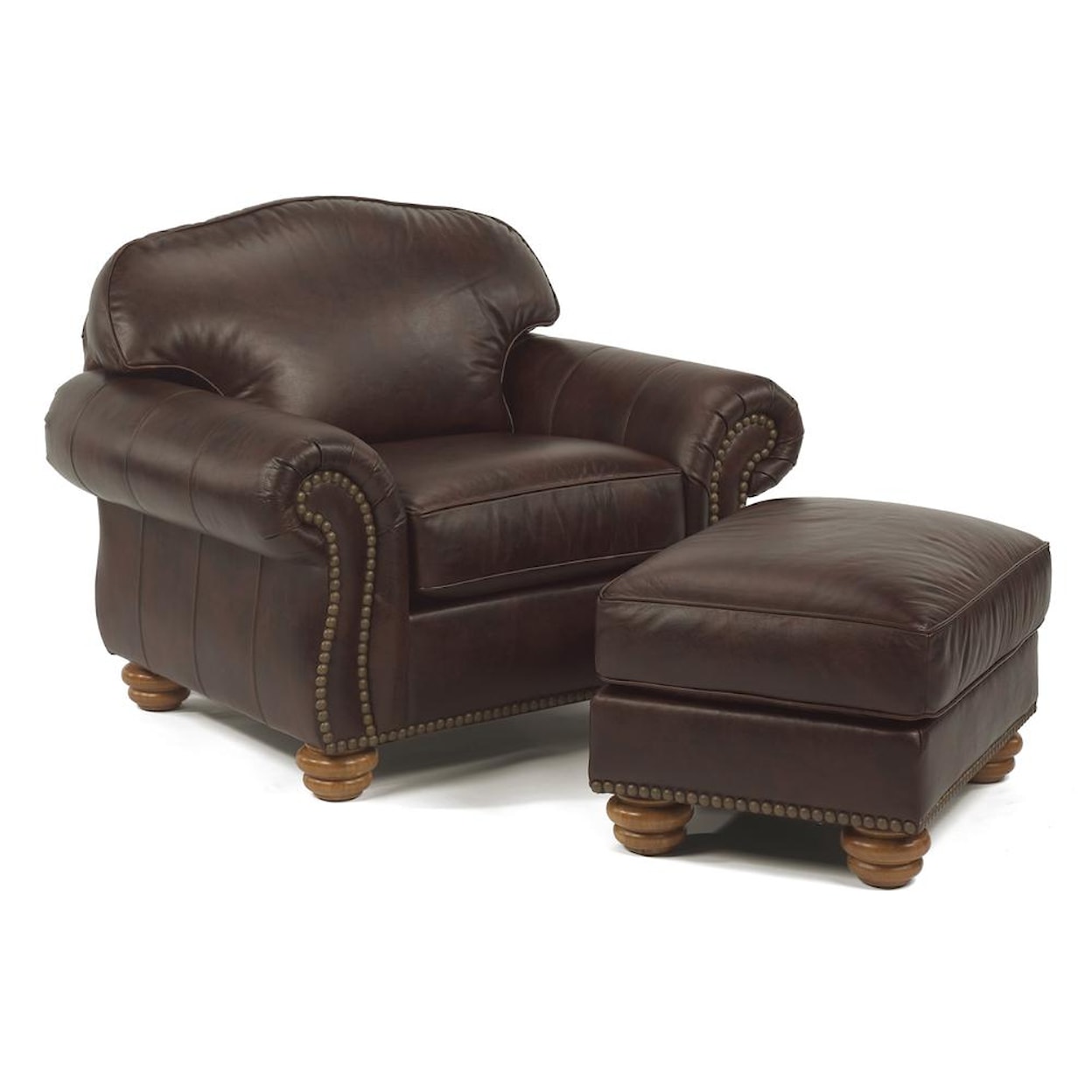 Flexsteel Bexley Chair and Ottoman