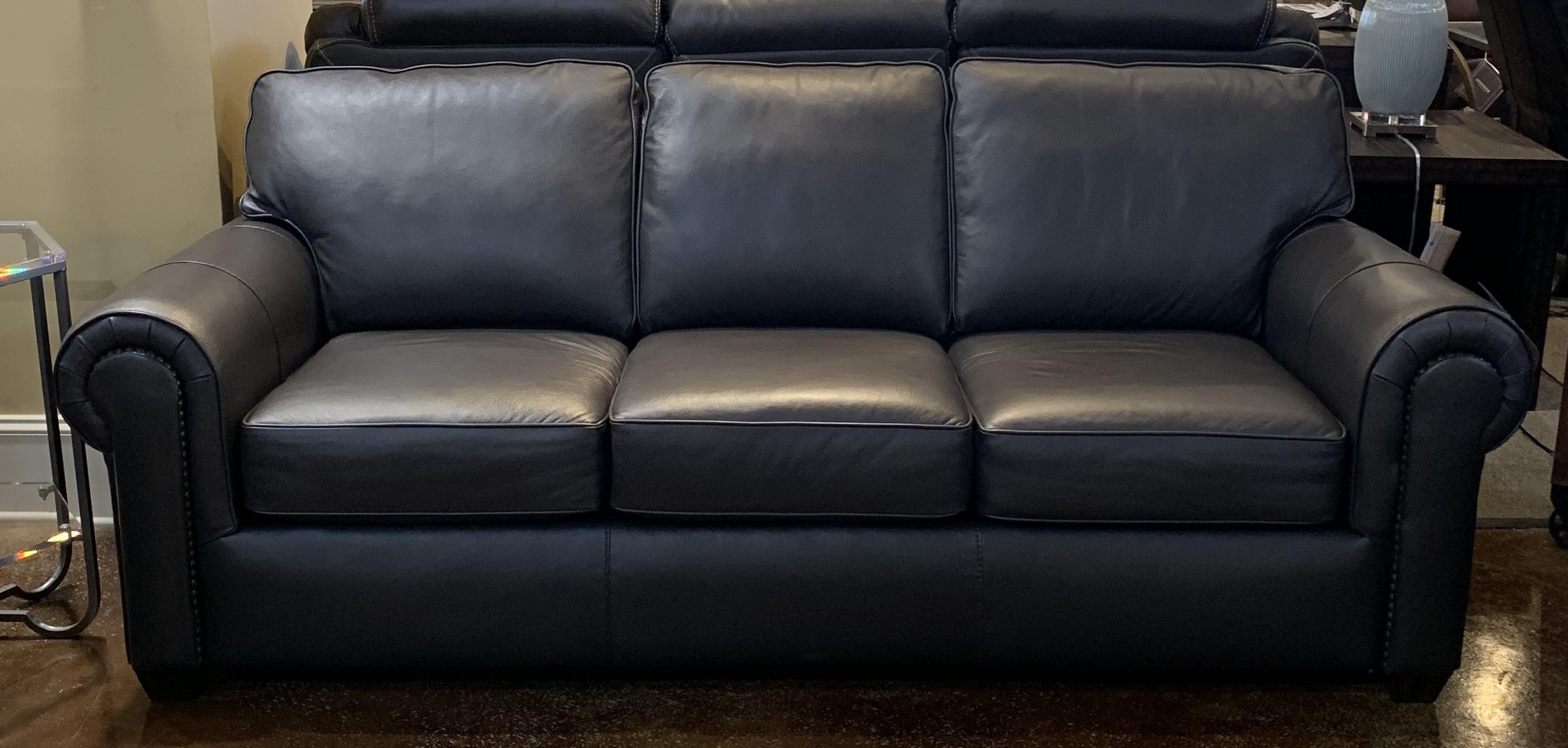 Flexsteel Carson Customizable Sofa with Rolled Arms Howell Furniture
