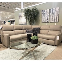 Four Piece Power Reclining Sectional Sofa with Power Adjustable Headrests and USB Ports