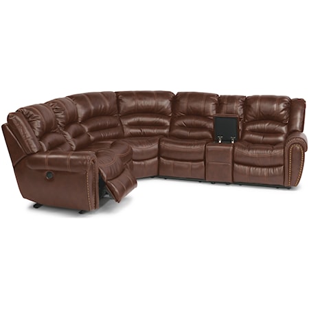 6-Pc Power Sectional with Power Headrest