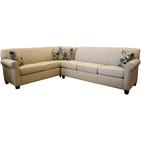 2 Pc Corner Sectional Sofa