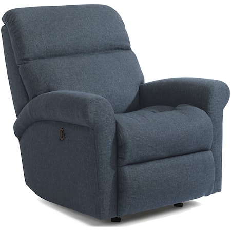 Casual Power Recliner with Power Headrest