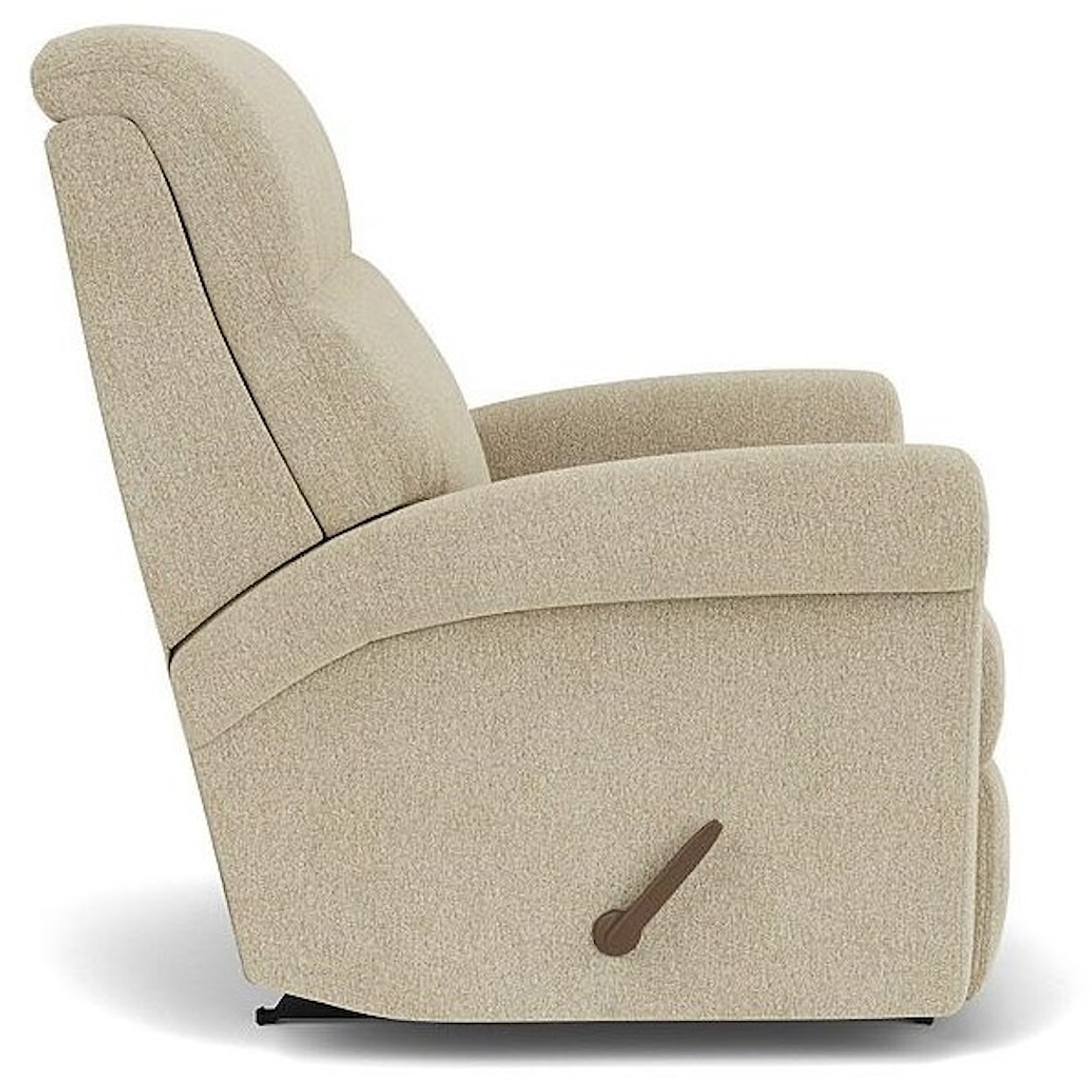 Flexsteel Davis Power Rocking Recliner with Power Headrest