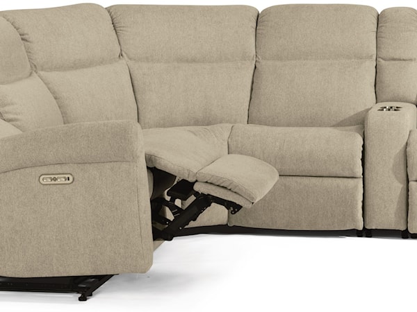 6-Pc Reclining Sectional