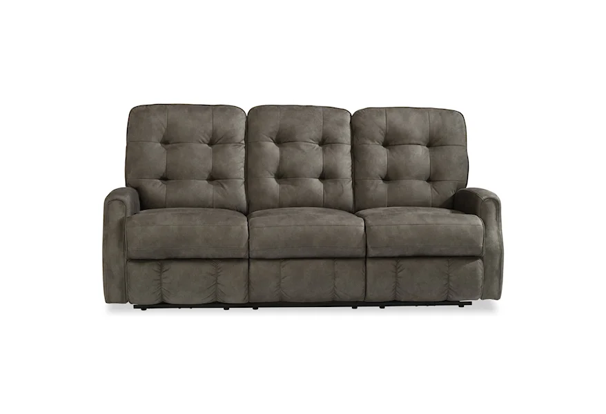 Devon Power Reclining Sofa with Power Headrests by Flexsteel at Conlin's Furniture