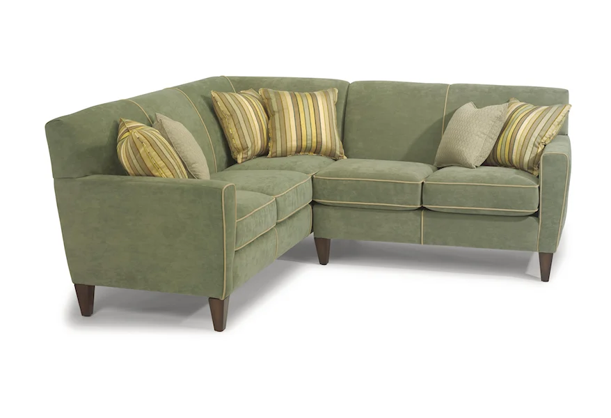 Digby L-Shape Sectional by Flexsteel at Mueller Furniture