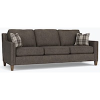Modern Sofa with Track Arms