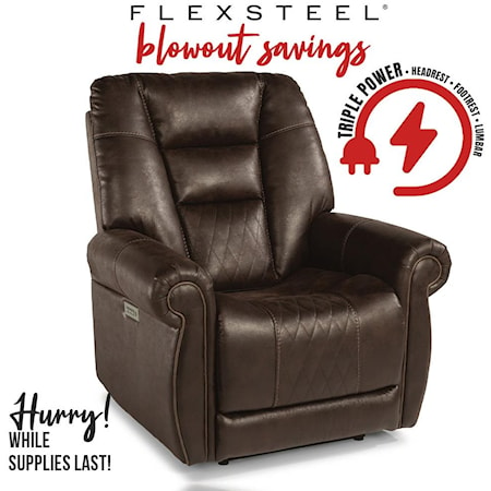 Triple Power Recliner