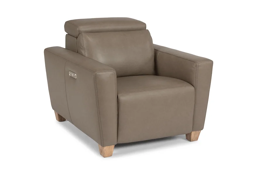 Latitudes - Astra Power Recliner w/ Pwr Headrest by Flexsteel at Goods Furniture