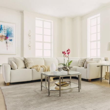 5 Pc Reclining Sectional Sofa