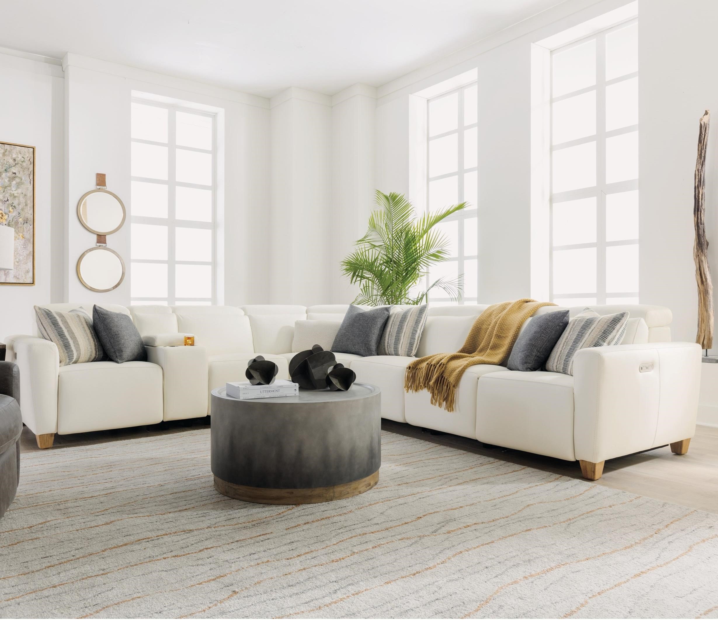 7 Pc Reclining Sectional