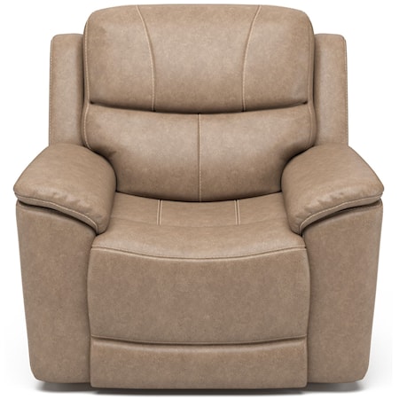 Power Lay-Flat Recliner with Power Headrest and Lumbar