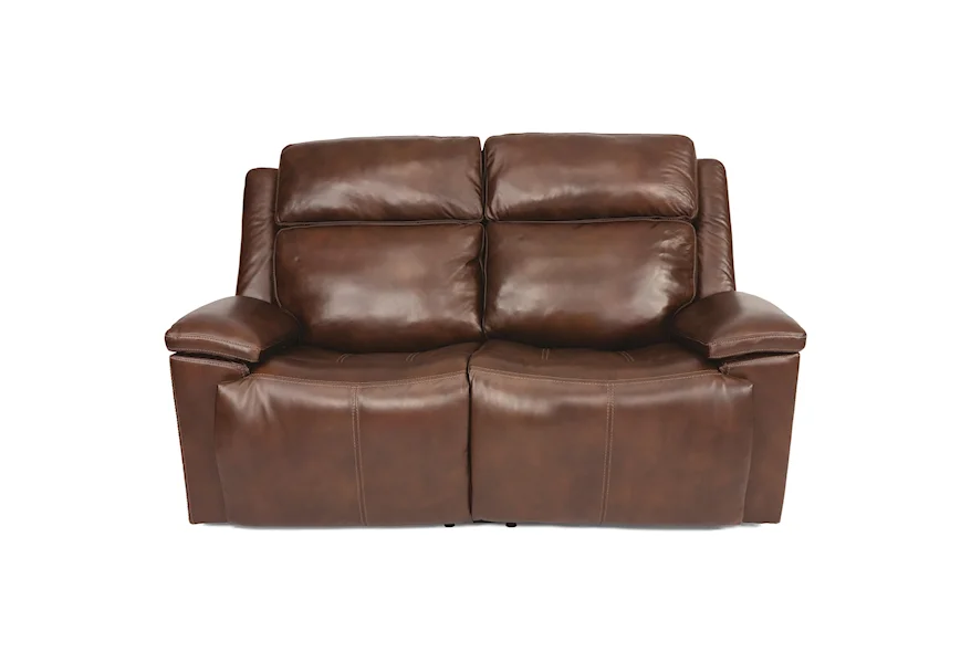 Latitudes - Chance Pwr Rcl Loveseat w/ Pwr Headrest by Flexsteel at Galleria Furniture, Inc.