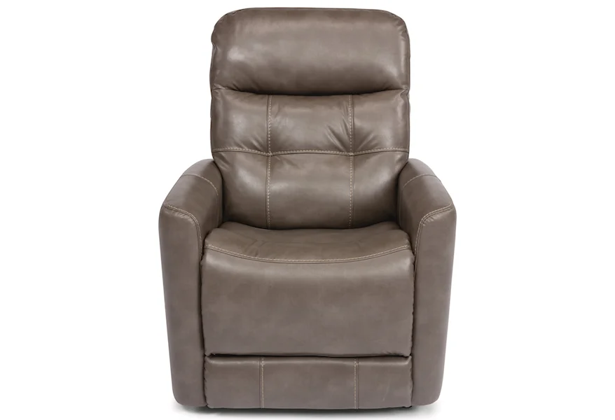 Latitudes - Kenner Power Lift Recliner with Power Headrest by Flexsteel at Galleria Furniture, Inc.