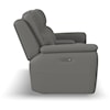 Flexsteel Latitudes - Sawyer Power Reclining Console Loveseat