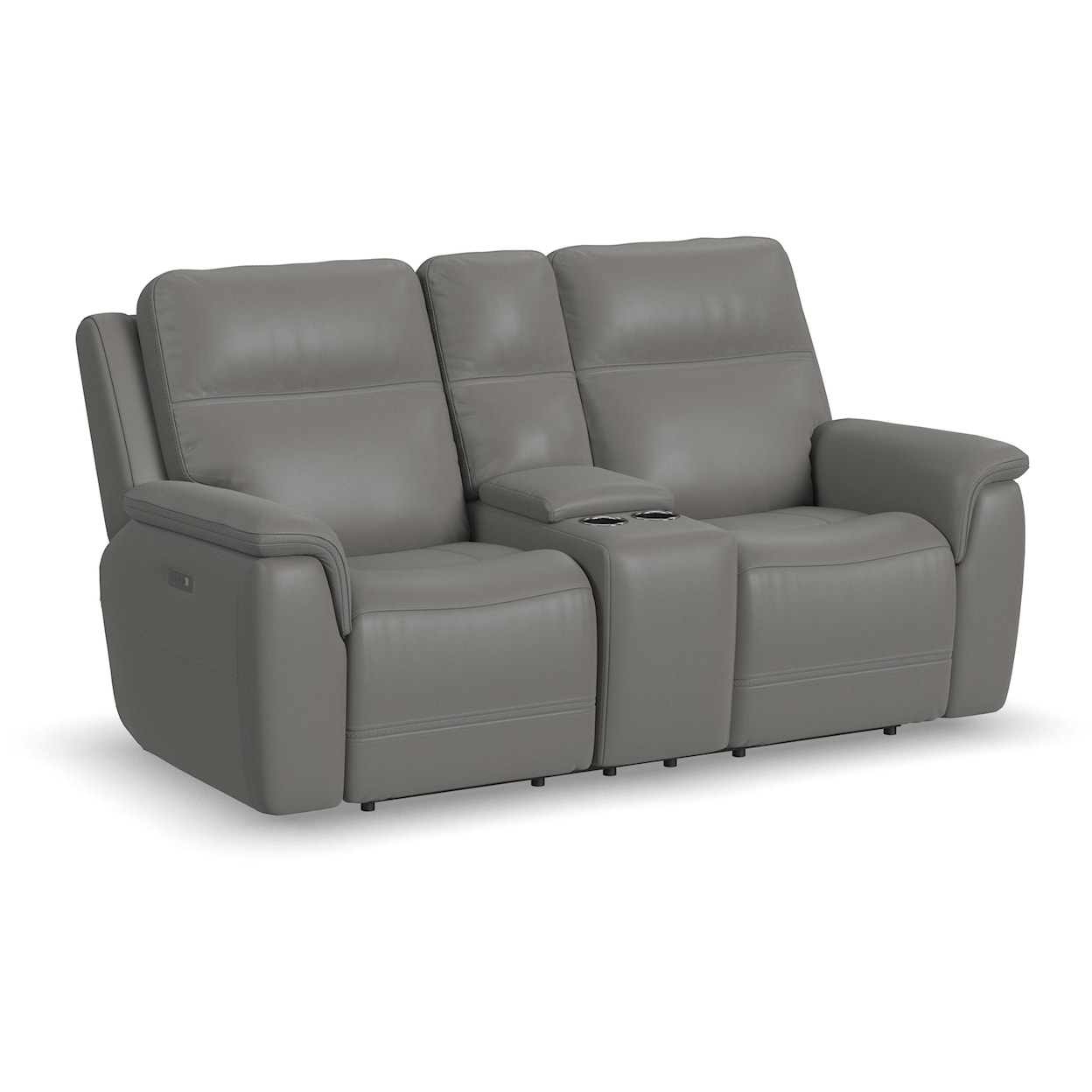 Flexsteel Latitudes - Sawyer Power Reclining Console Loveseat