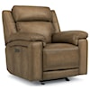 Flexsteel Latitudes-Brody Power Gliding Recliner with Power Headrest