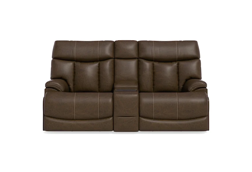 Latitudes-Clive Reclining Loveseat by Flexsteel at Zak's Home