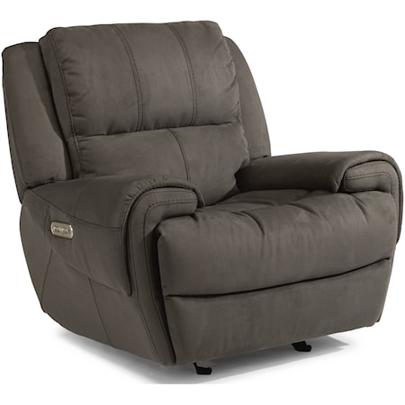 Power Gliding Recliner with Power Headrest