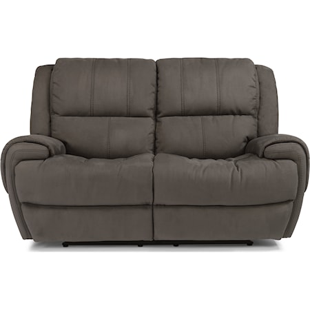 Power Reclining Loveseat with Power Headrest