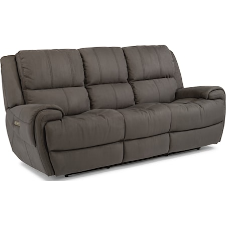 Power Reclining Sofa with Power Headrests