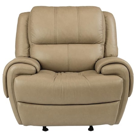 Power Gliding Recliner with Power Headrest
