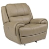 Flexsteel Latitudes-Nance Power Gliding Recliner with Power Headrest