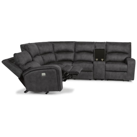 Power Reclining L-Shaped Sectional
