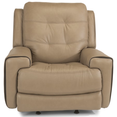 Power Gliding Recliner with Power Headrest