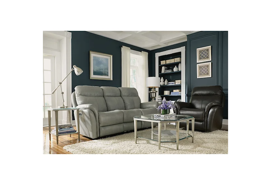 Latitudes-Zoey Reclining Living Room Group by Flexsteel at Goods Furniture
