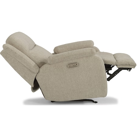 Power Rocking Recliner with Power Headrest