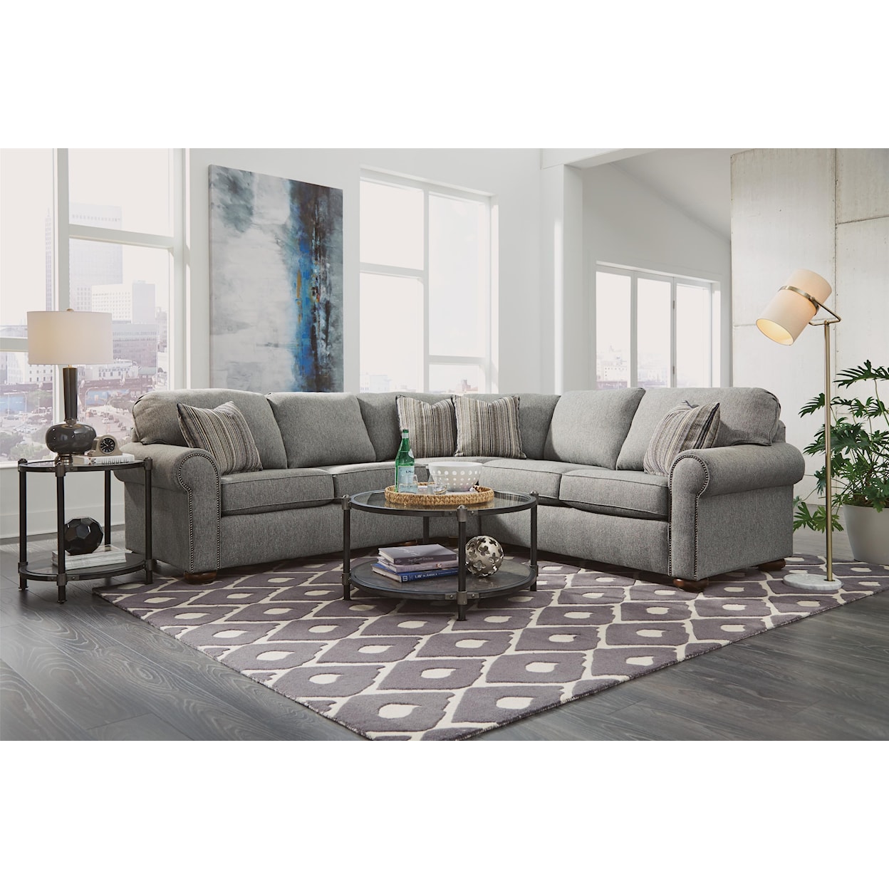 Flexsteel Preston Sectional