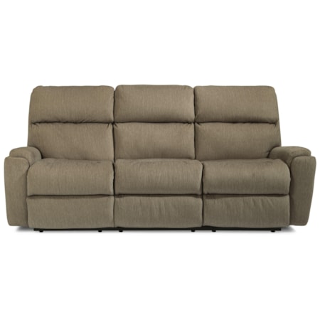 Power Reclining Sofa with Power Headrests