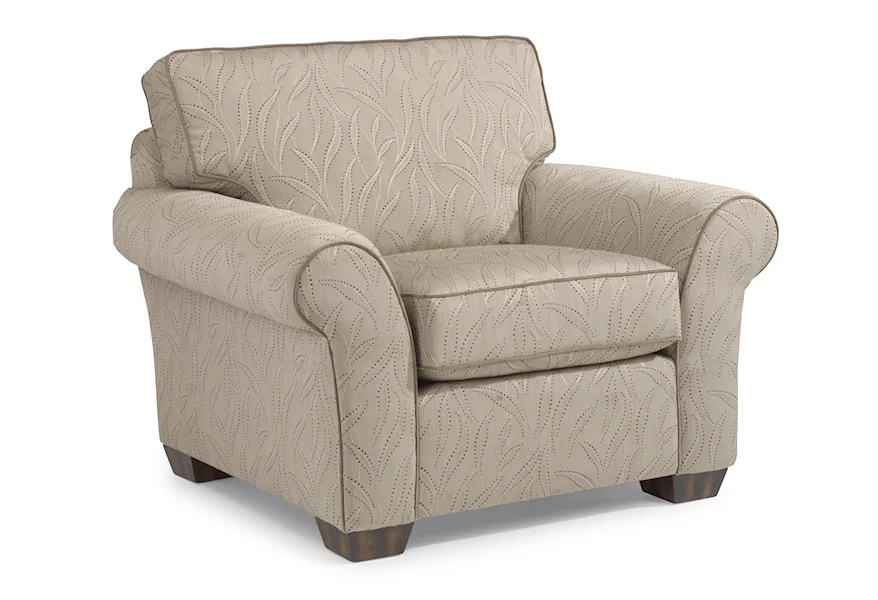 Vail Upholstered Chair by Flexsteel at Mueller Furniture