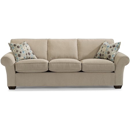91" Vail Three Cushion Sofa