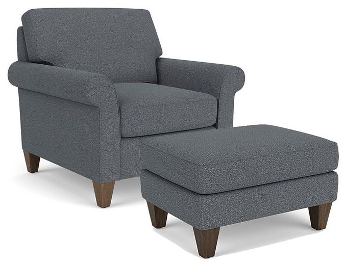 Westside Chair and Ottoman
