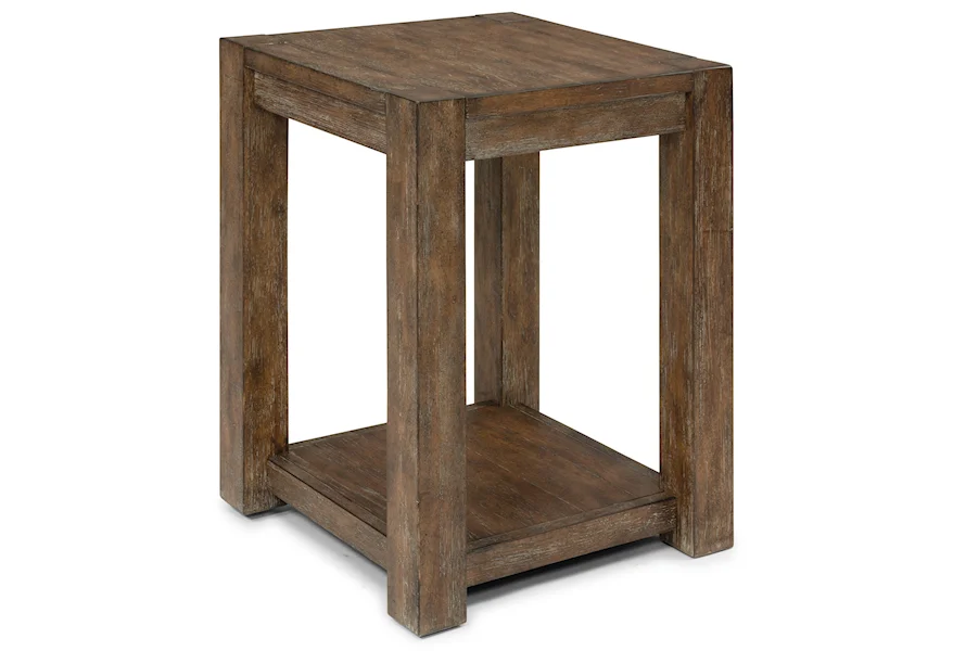 Boulder Chairside Table  by Flexsteel Wynwood Collection at Steger's Furniture