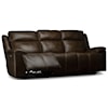 Flexsteel Wynwood Collection Calista Calista Power Leather Match Sofa