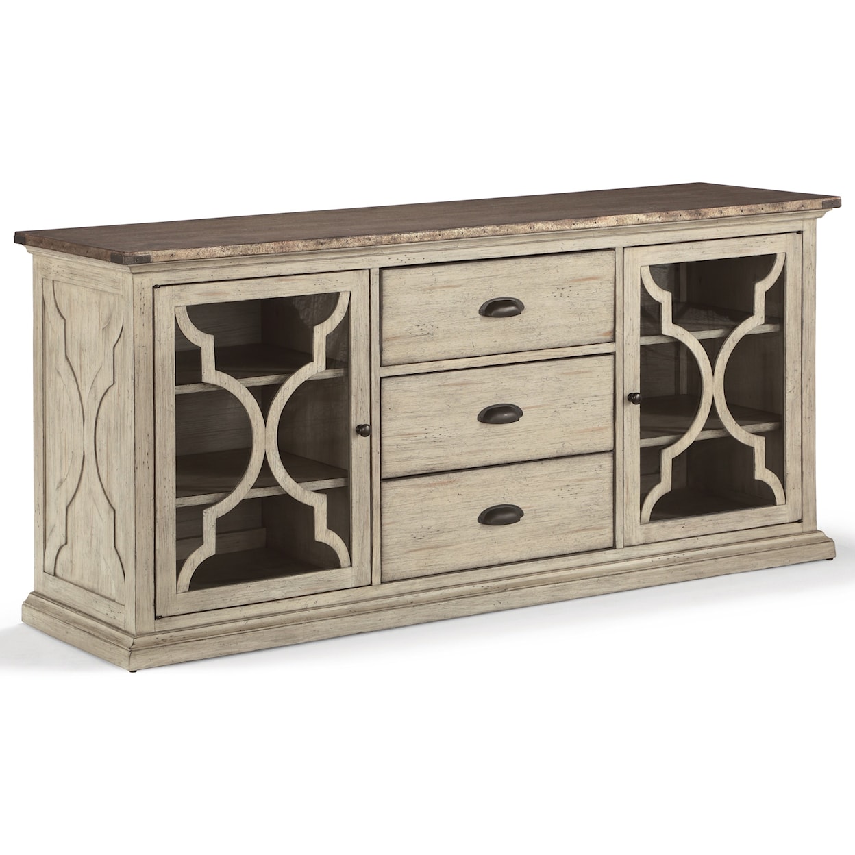 Flexsteel Wynwood Collection Estate Entertainment Center