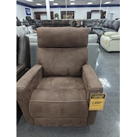 Last one Power Recliner with Lumbar Support at the Fairborn Outlet! This recliner is deeply discounted!