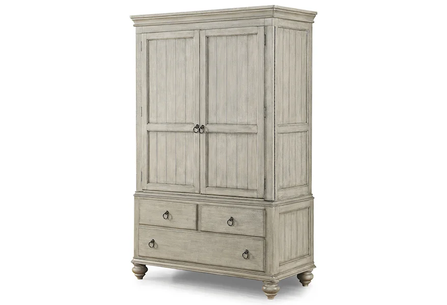 Plymouth Armoire by Wynwood, A Flexsteel Company at Conlin's Furniture