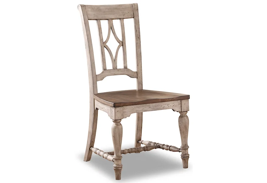 Plymouth Dining Side Chair by Flexsteel Wynwood Collection at Powell's Furniture and Mattress