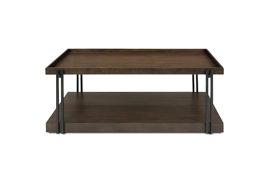 Prairie Rectangular Cocktail Table  by Wynwood, A Flexsteel Company at Conlin's Furniture