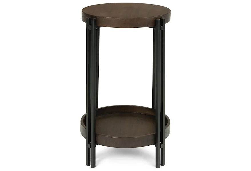 Prairie Chairside Table  by Wynwood, A Flexsteel Company at Conlin's Furniture