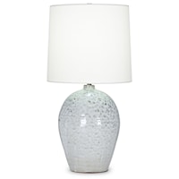 Connor Table Lamp - Off White Linen Shade