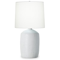 Sarah Table Lamp - Off White Linen
