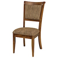 Customizable Upholstered Solid Wood Dining Side Chair