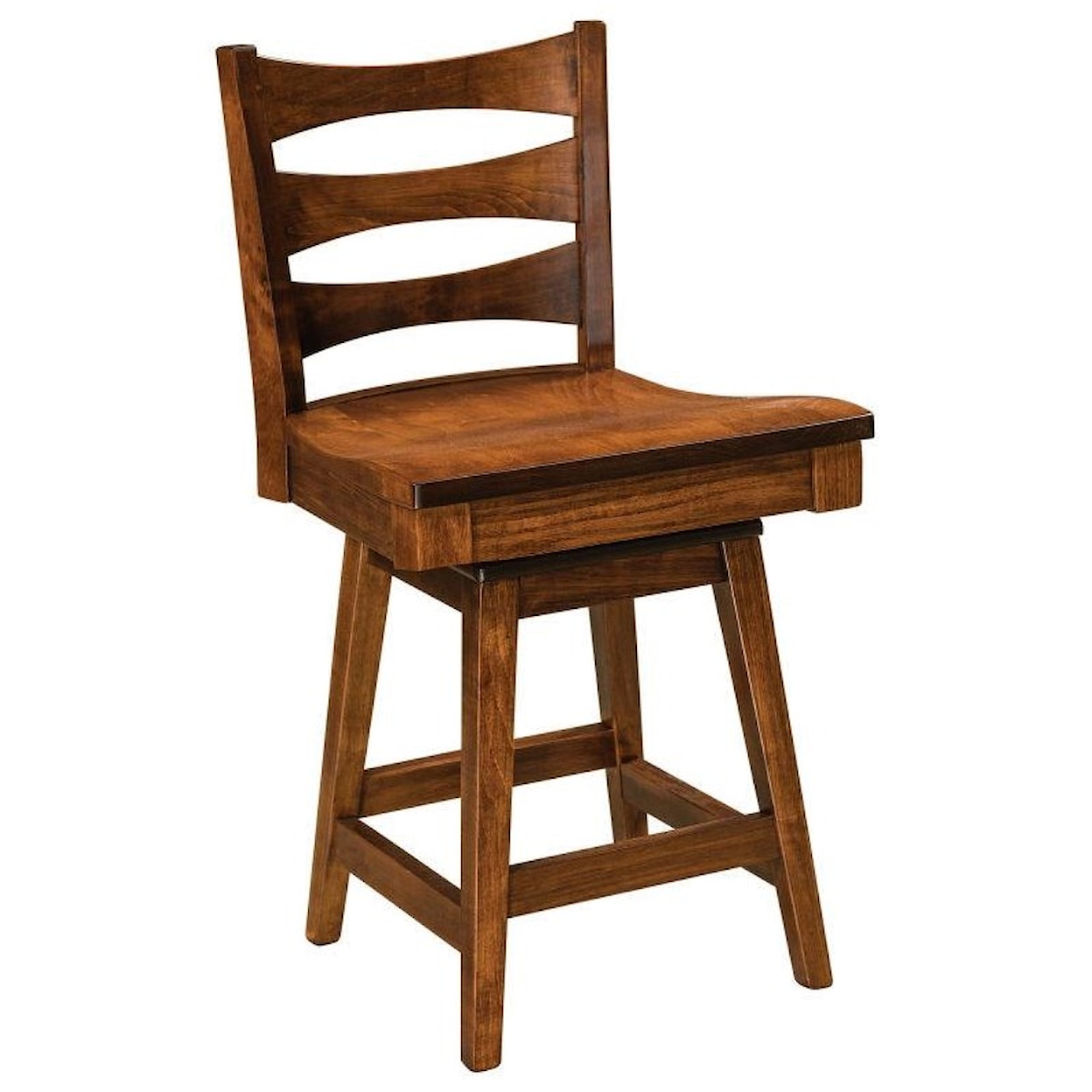 F&N Woodworking Armanda 30" Swivel Stool